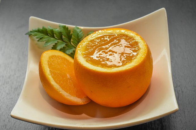 Plněné pomeranče
